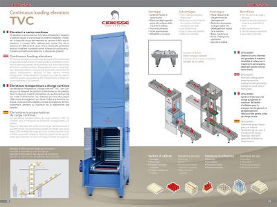 Continuous loading elevators brochure